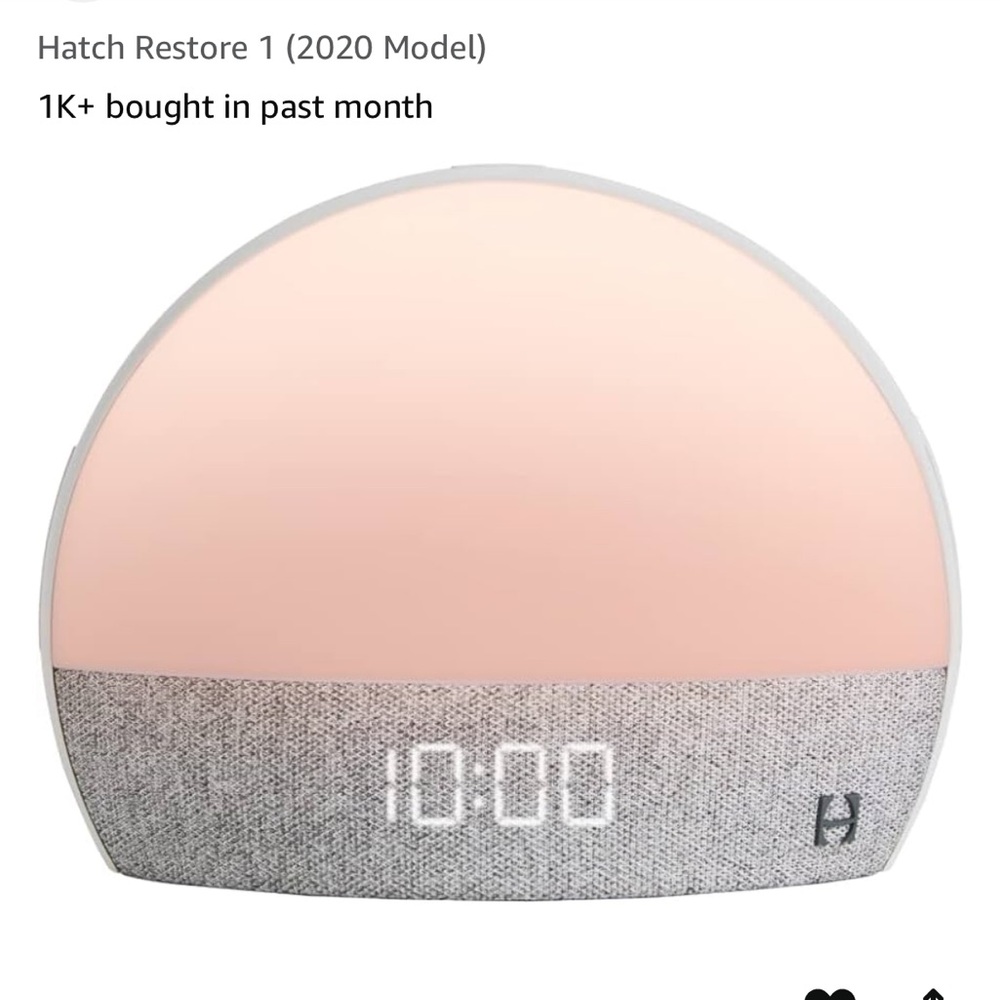 Hatch Restore Alarm Clock